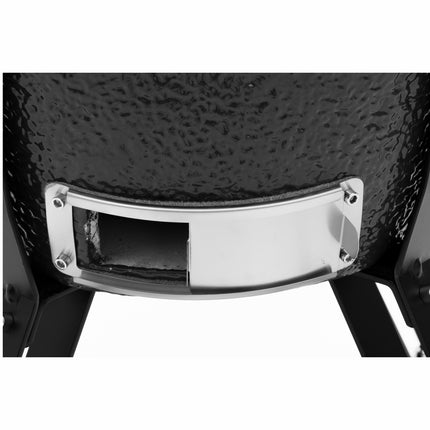 Kamado Keramik-Holzkohlegrill, 18 Zoll, Edelstahlrost