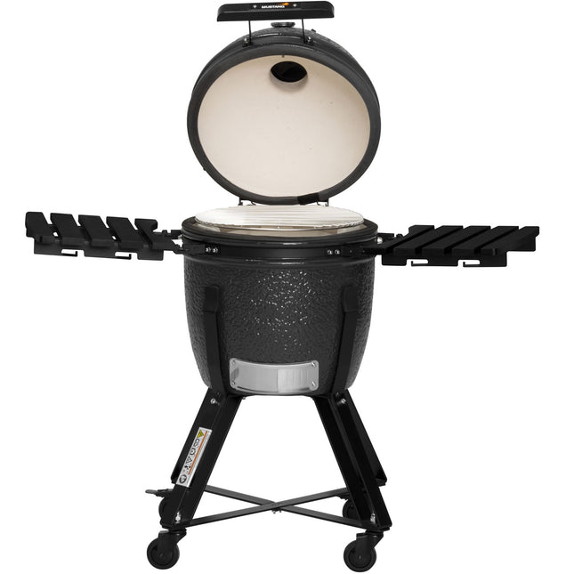 Kamado Keramik-Holzkohlegrill, 18 Zoll, Edelstahlrost