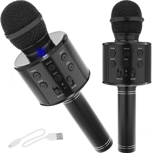Karaoke-Mikrofon - schwarz Izoxis 22189 