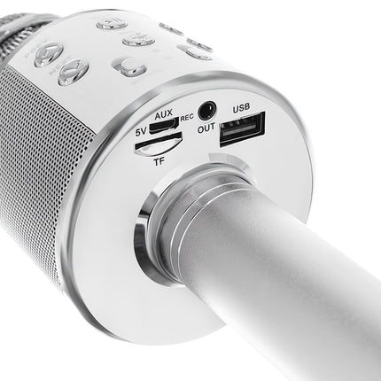 Karaoke-Mikrofon - Silber Izoxis 22188
