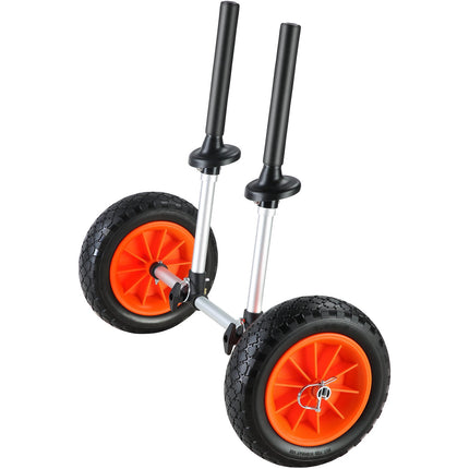Kayak Cart 280 lb Capacity, 10 in Solid Tires, Adjustable