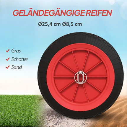 Kajakwagen mit verstellbarer Breite, großen Rädern, Aluminiumrahmen