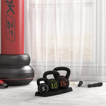 Kettlebell-Set, 2,2-6,8 kg, Gewichte für Krafttraining