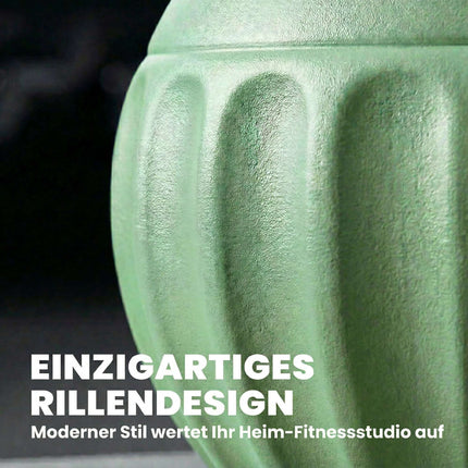 Kettlebell 6kg Sandgefüllt, rutschfester Griff, Grün