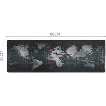 Keyboard mouse pad gray