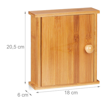 Key box in bamboo