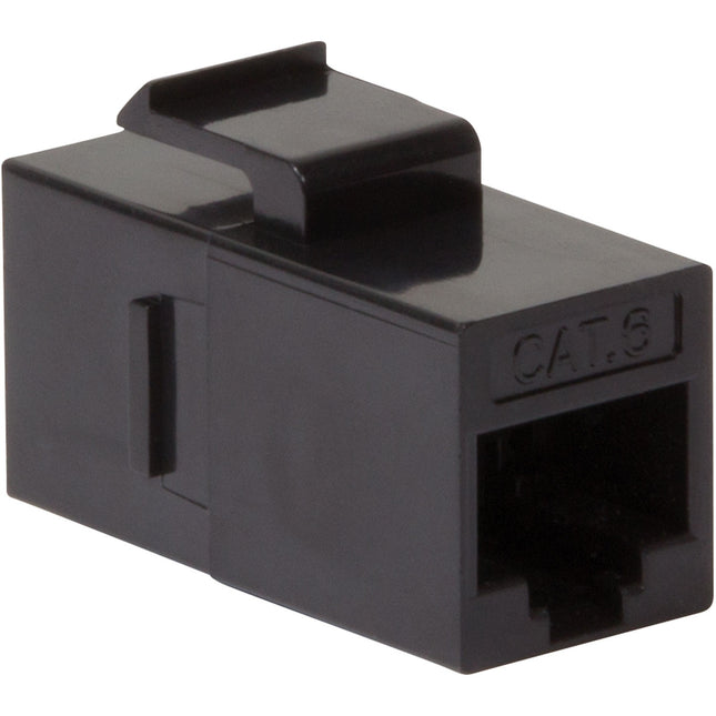 Keystone-Anschluss Cat6 UTP 2xRJ45 Schwarz