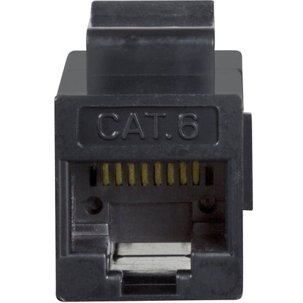 Keystone-Anschluss Cat6 UTP 2xRJ45 Schwarz