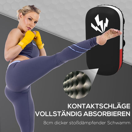 Kickbox- & Muay-Thai-Trainingspratzen - Bezüge aus Kunstleder