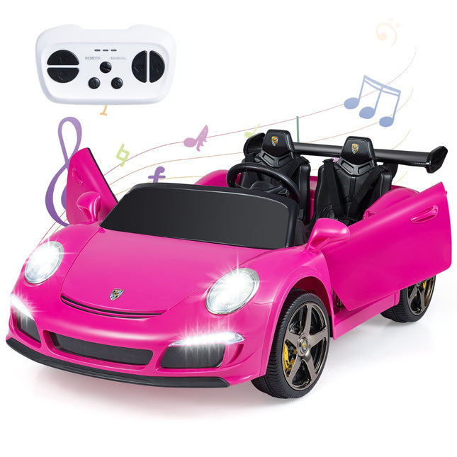 Kinder 12V Elektroauto, ferngesteuert, Pink