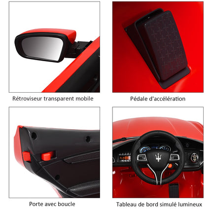 Kinder 12V Elektro-Auto mit elterlicher Fernbedienung