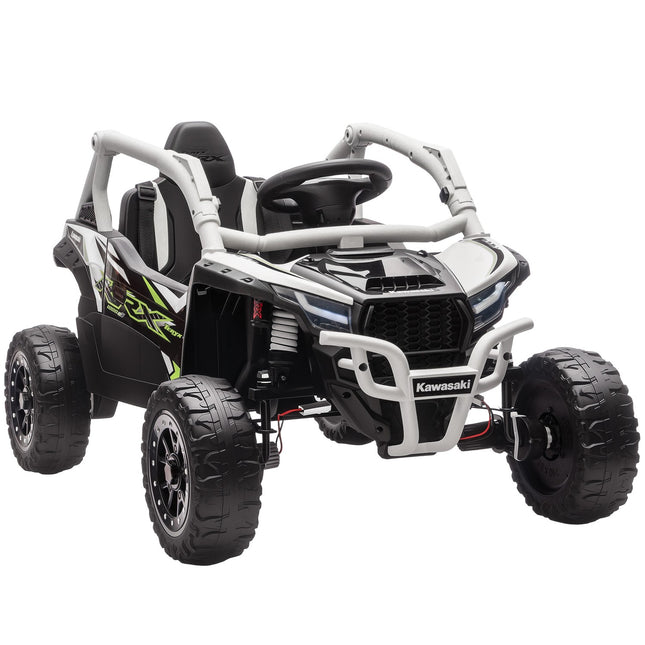 Kids 12V Electric Ride-On Car with Remote, Gray