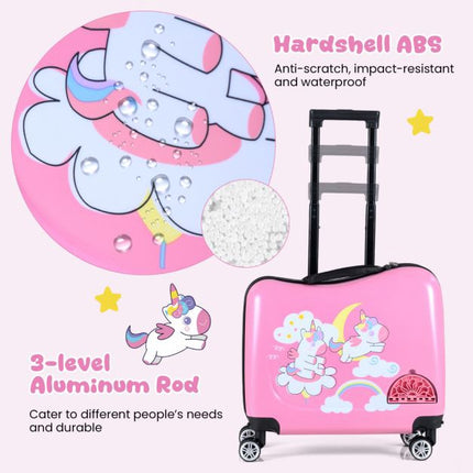 Kinder 2-teiliges Reiseset, Rollkoffer, Rucksack