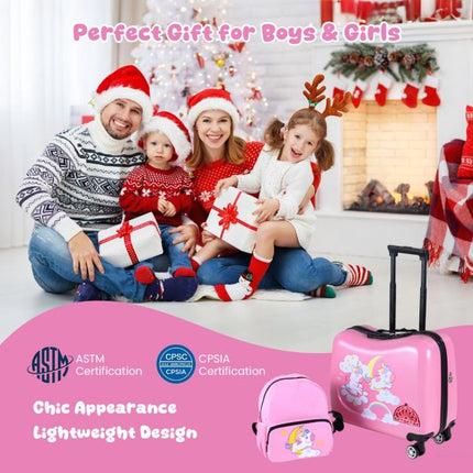 Kinder 2-teiliges Reiseset, Rollkoffer, Rucksack