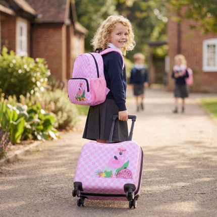 Kinder 2-teiliges Reiseset, Rollkoffer und Rucksack