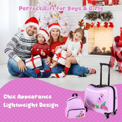 Kinder 2-teiliges Reiseset, Rollkoffer und Rucksack