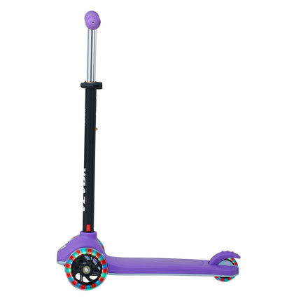 Kids 3-Wheel Kick Scooter, Light-Up Wheels, Adjustable