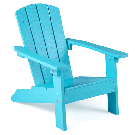 Kids Adirondack Chair, All-Weather HIPS, Turquoise