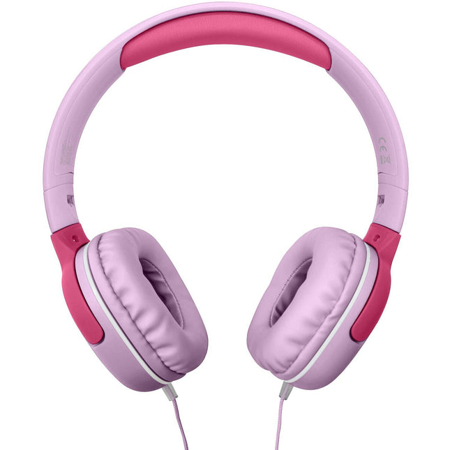 KidsBeat 2 sluchátka s omezenou hlasitostí max 85dB, konektor 3.5mm, růžová