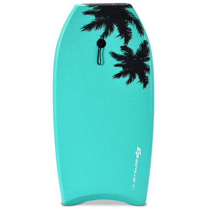 Kinder Bodyboard Surfbrett, Grün, 104 x 52 x 6 cm