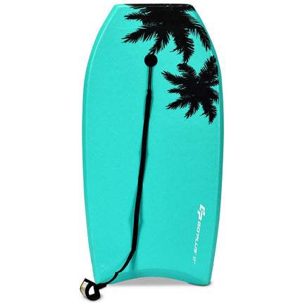 Kinder Bodyboard Surfbrett, Grün, 104 x 52 x 6 cm