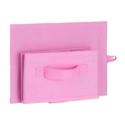 Kids' Bookshelf with 6 Fabric Storage Boxes
