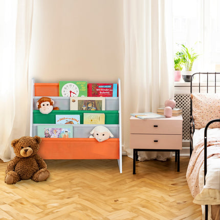 Bücherregal für Kinder mit Waldtiermotiven