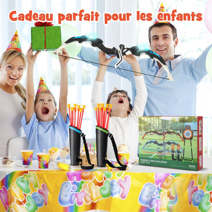 Kids Bow And Arrow Set 2-Pack, LED, 20 Suction Arrows