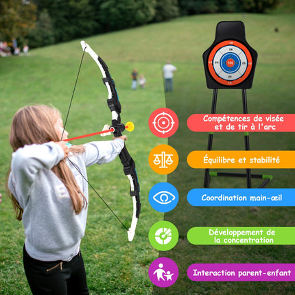 Kids Bow And Arrow Set 2-Pack, LED, 20 Suction Arrows