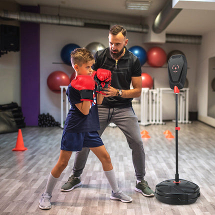 Dětská boxovací sada – nastavitelný boxovací pytel s rukavicemi