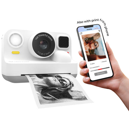 Dětský fotoaparát s termotiskárnou, Bluetooth, selfie objektiv