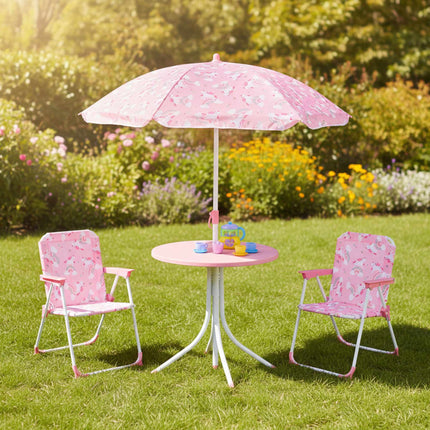 Kinder-Camping-Set mit verstellbarem Sonnenschirm