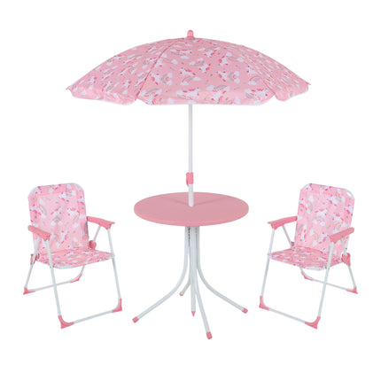 Kinder-Camping-Set mit verstellbarem Sonnenschirm