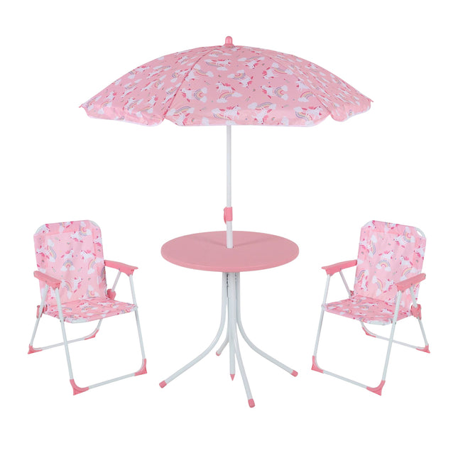 Kinder-Camping-Set mit verstellbarem Sonnenschirm