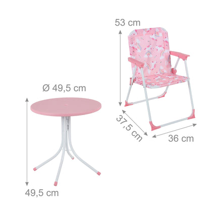 Kinder-Camping-Set mit verstellbarem Sonnenschirm