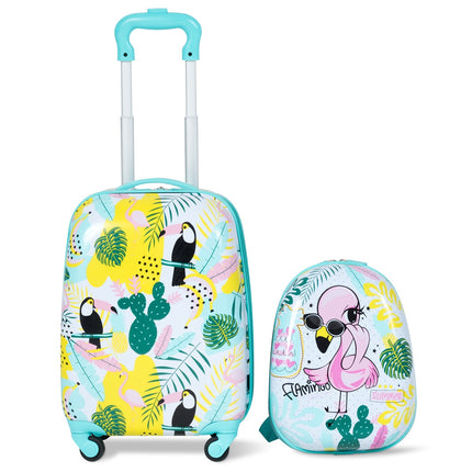 Kinder Reisegepäckset, 16 Zoll Koffer, 12 Zoll Rucksack