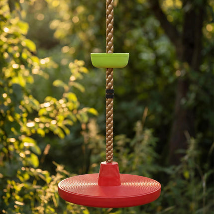 Kinder-Kletterseil-Set mit Schaukel und Fußgriffen