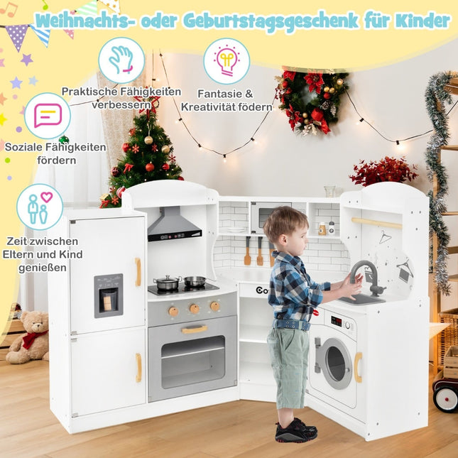 Spielküche von Kids Corner mit Lichtern, Sound und Eiswürfelspender