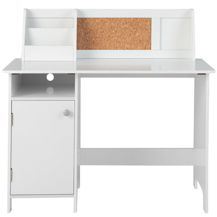 Kids Desk and Chair Set, Whiteboard, Storage Cabinet, Ages 3+