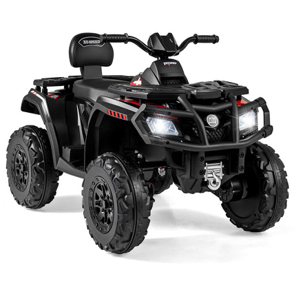 Kinder-Elektro-Quad 24V, 2-Sitzer, 4 Motoren, LED-Lichter