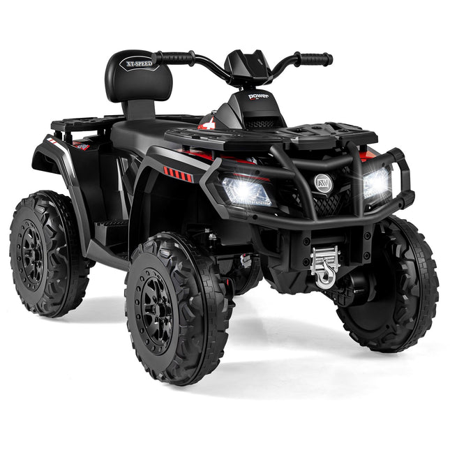 Kinder-Elektro-Quad 24V, 2-Sitzer, 4 Motoren, LED-Lichter