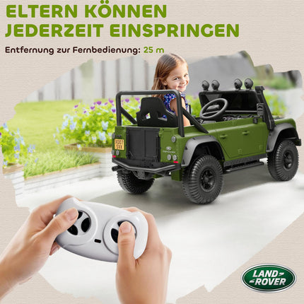 Kinder Elektroauto, 12V Akku, Fernsteuerung, Grün
