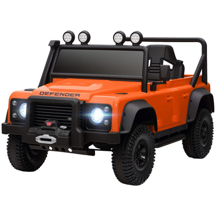 Kids Electric Car, 12V Battery, Remote Control, Orange