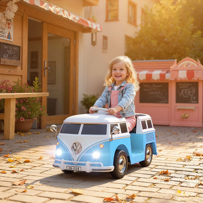 Kinder-Elektroauto, 12V, Doppelmotor, MP3, Blau, 89x49x41.5 cm