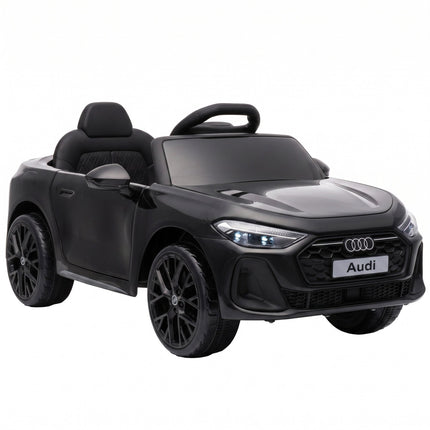 Kids Electric Car 12V with 2.4G Remote Control and 2 Motors, Soft Start, Black