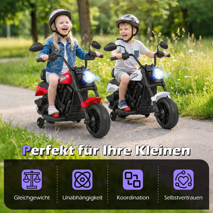 Kids Electric Chopper Motorcycle with Music & Lights