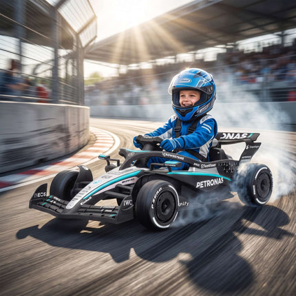 Kids Electric Go-Kart with Lithium Battery, 2 Motors