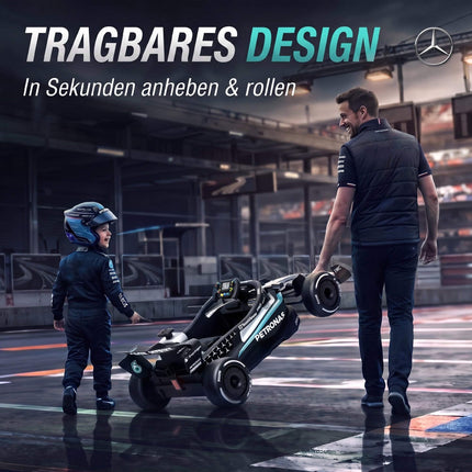 Kids Electric Go-Kart with Lithium Battery, 2 Motors