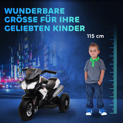 Kids Electric Motorcycle, 3 km/h, Lights & Sounds, Ages 3-5