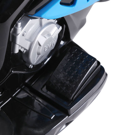 Kids' Electric Motorcycle 6V with Lights & Music, Blue